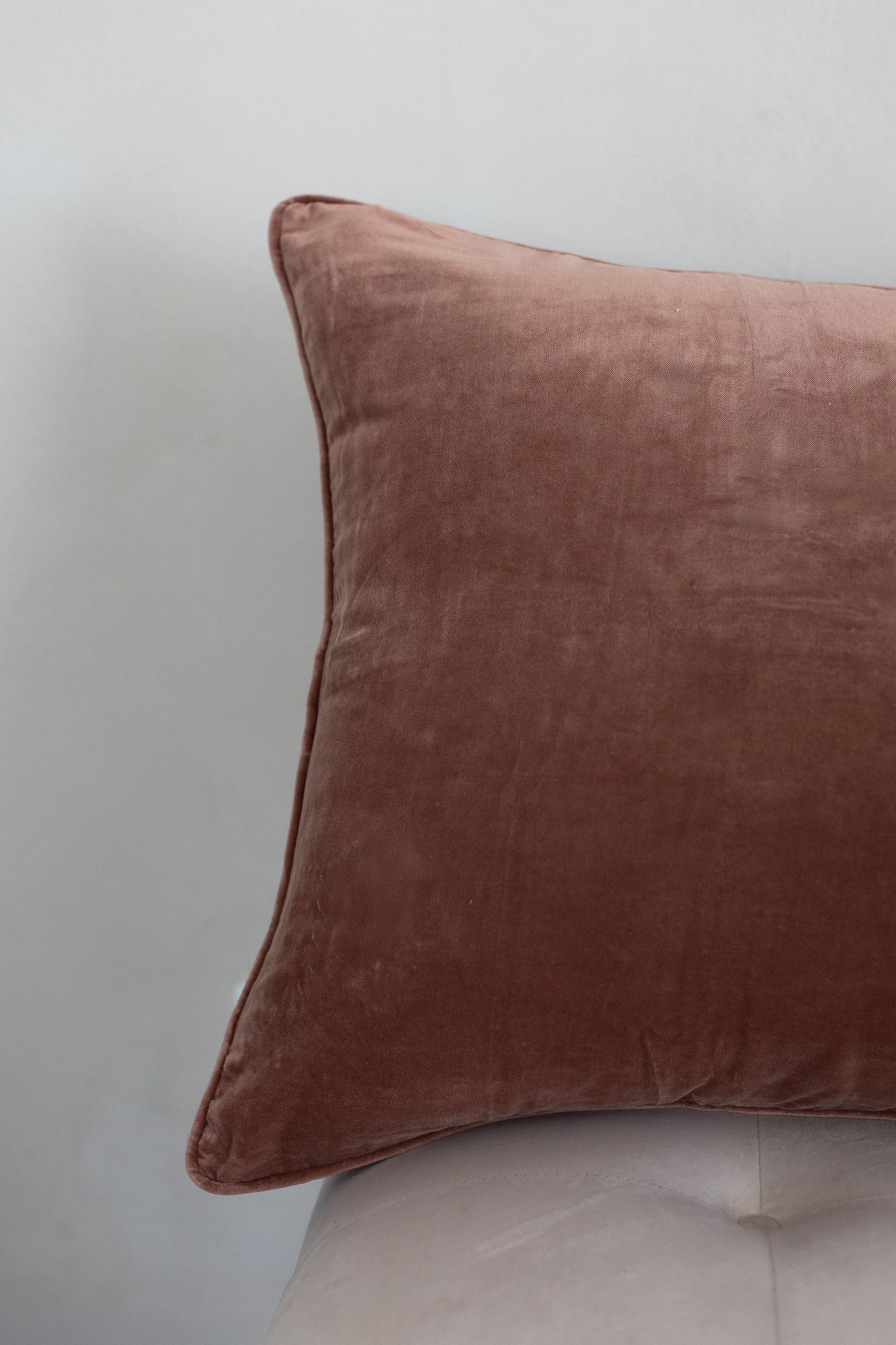 Organic Velvet - Headboard Cushion Cover