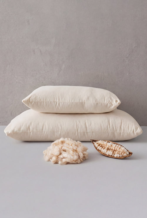 Natural Kapok Bed Pillow Insert